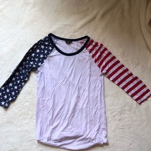 American flag shirt